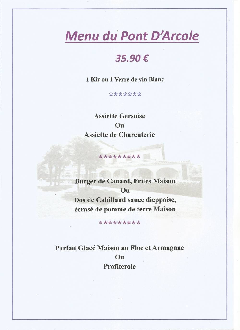 menu 35.90